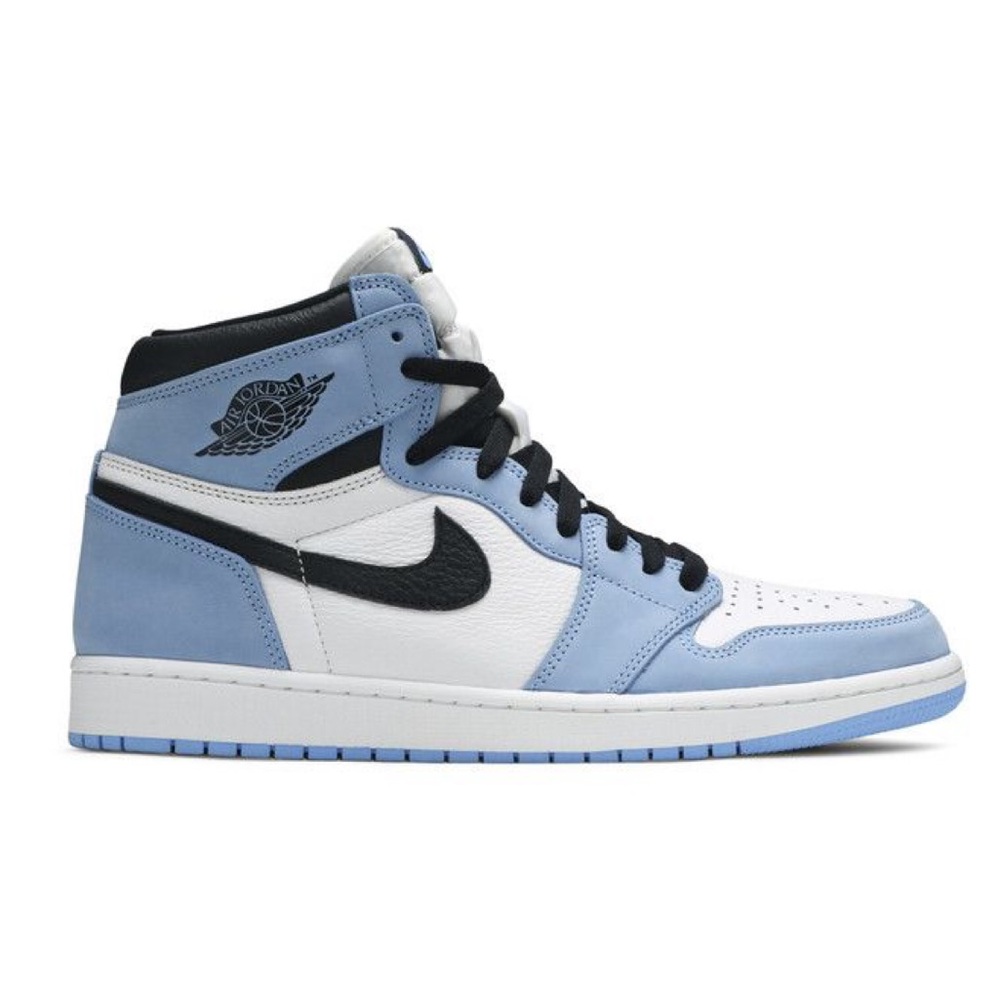 Nike Air Jordan 1 High OG University Blue 555088-134 Men US 6.5 Authentic